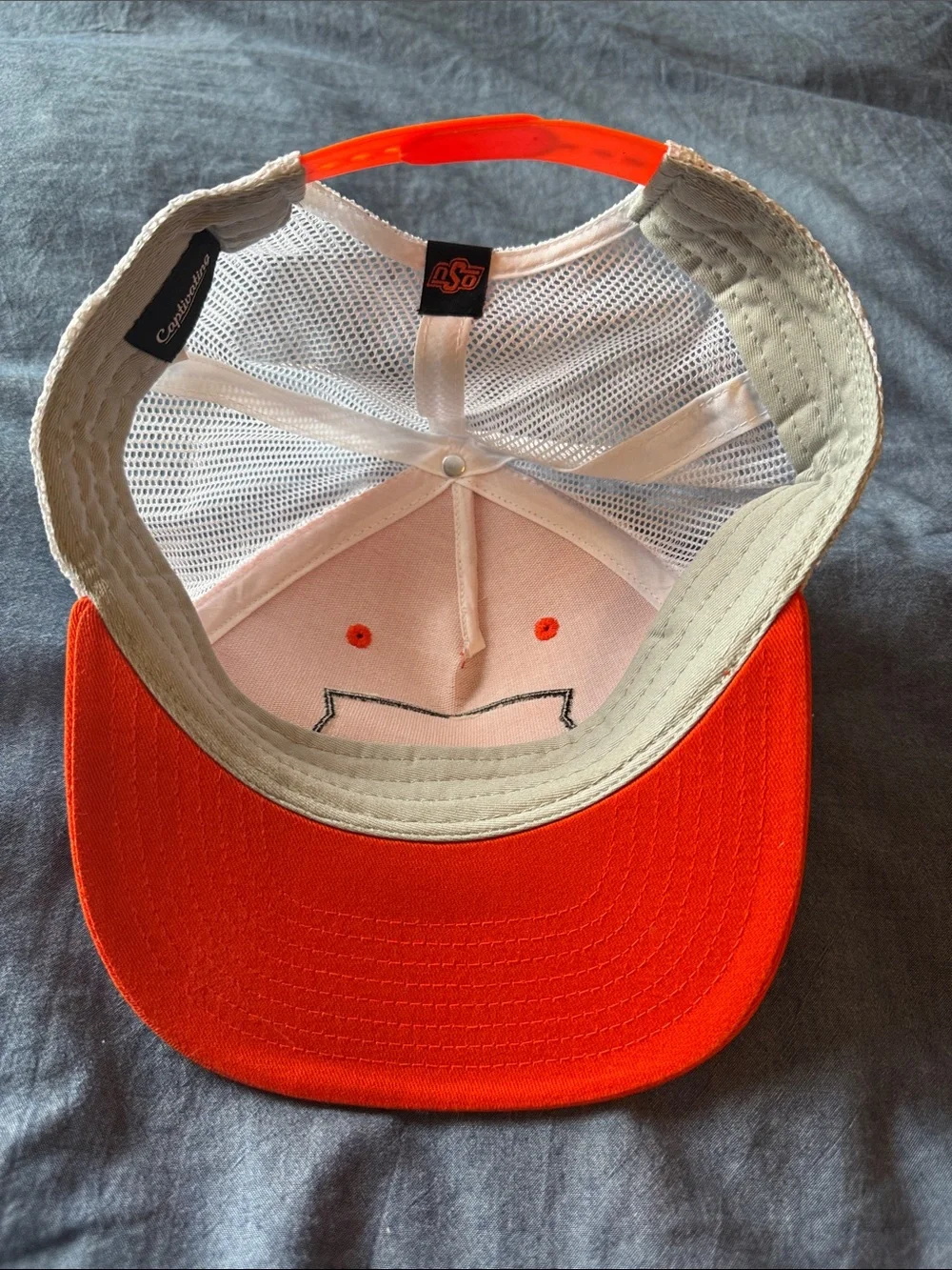 Oklahoma State OSU Pokes Orange Trucker Hat